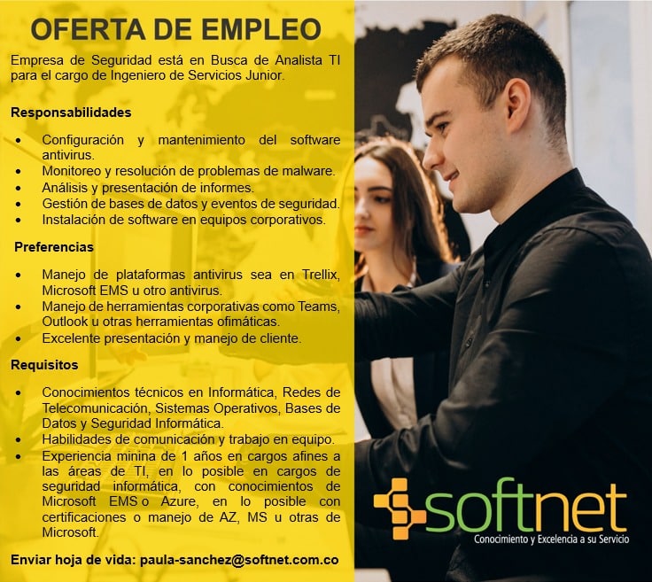 Oferta laboral TI